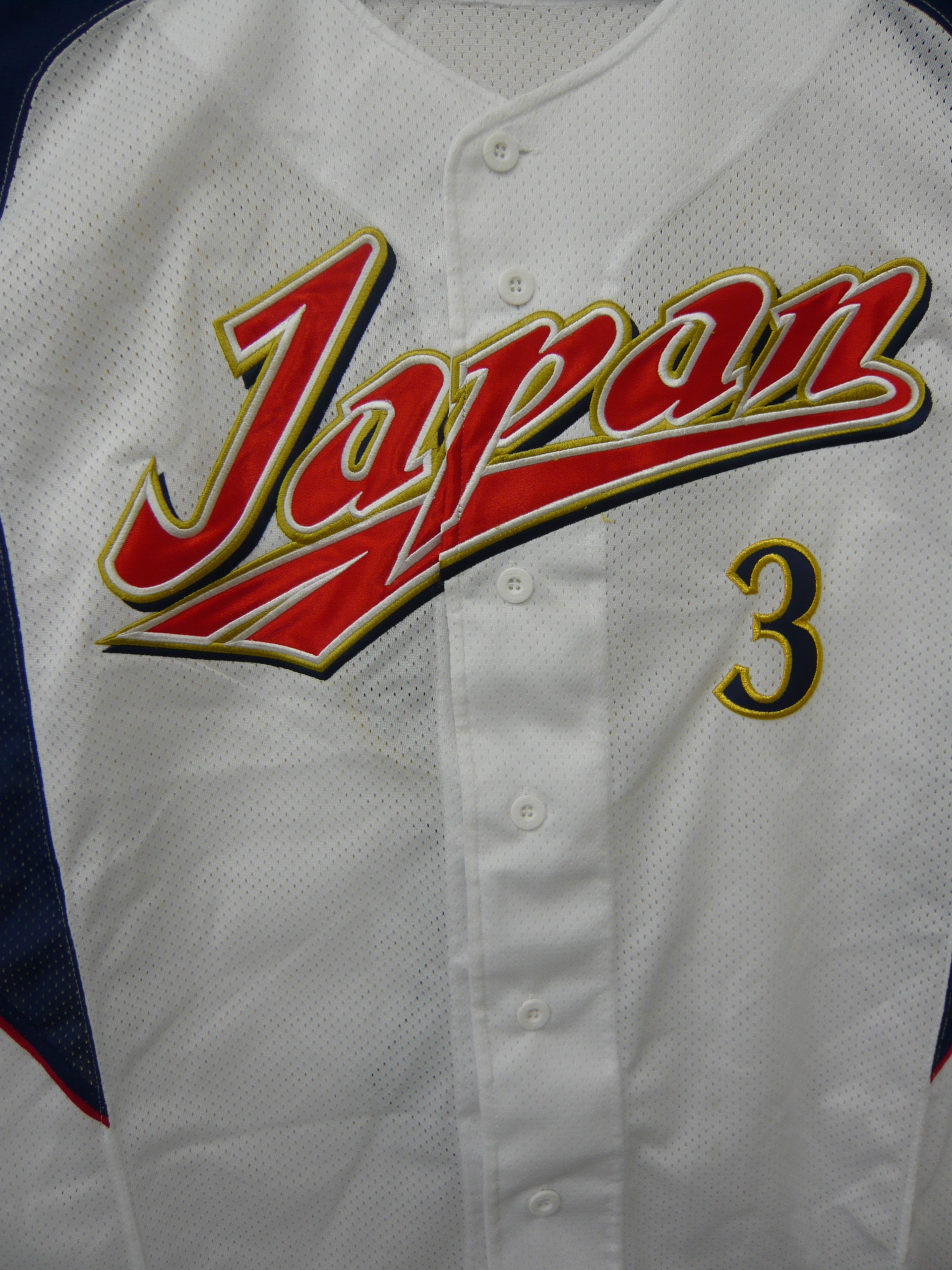 ジャパン 背番号４ 野球 日本代表 JAPAN 背番号4 ユニフォーム Ｌ