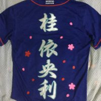 阪神タイガースユニホーム岡田彰布監督 シルエット刺繍 – お客様