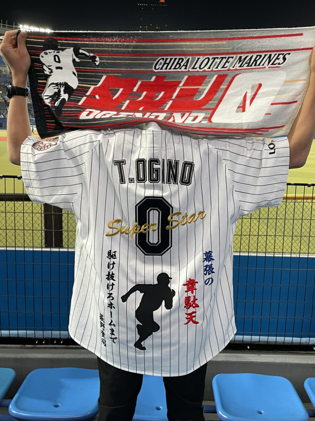 ※早い者勝ち  千葉ロッテ 荻野貴司 CHIBA ユニフォーム M 【即購入⭕️】