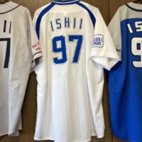 紺L新品■2016埼玉西武ライオンズLions牧田３５番ユニフォーム刺繍プロ野球 埼玉西武ライオンズ (サイタマセイブライオンズ) 応援グッズ
